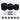 44LB Dumbbell Set Adjustable Weight Plates, Black - AerobicBody