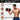 66LB Adjustable Dumbbells Set, Weight Plate with Connector Used as Barbell, Fitness Strength Exercises for Home Gym, Red - AerobicBody