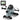 Mini Exercise Bike, Portable Mini Cycle Exercise Bike with Digital Display, under Desk Bike Pedal Exerciser Stepper for Home Office Senior - AerobicBody